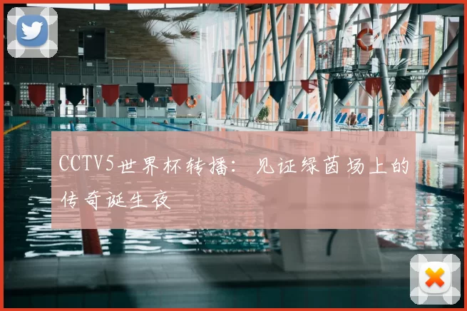 CCTV5世界杯转播:见证绿茵场上的传奇诞生夜